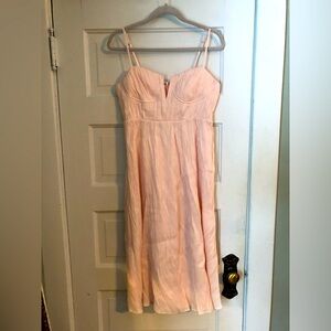 FOLKIE Australia Boho Shimmer Pink Dress Bra Top Festival Sz 2